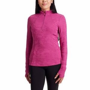 L :Spyder Active wear 1/4 Zip Top